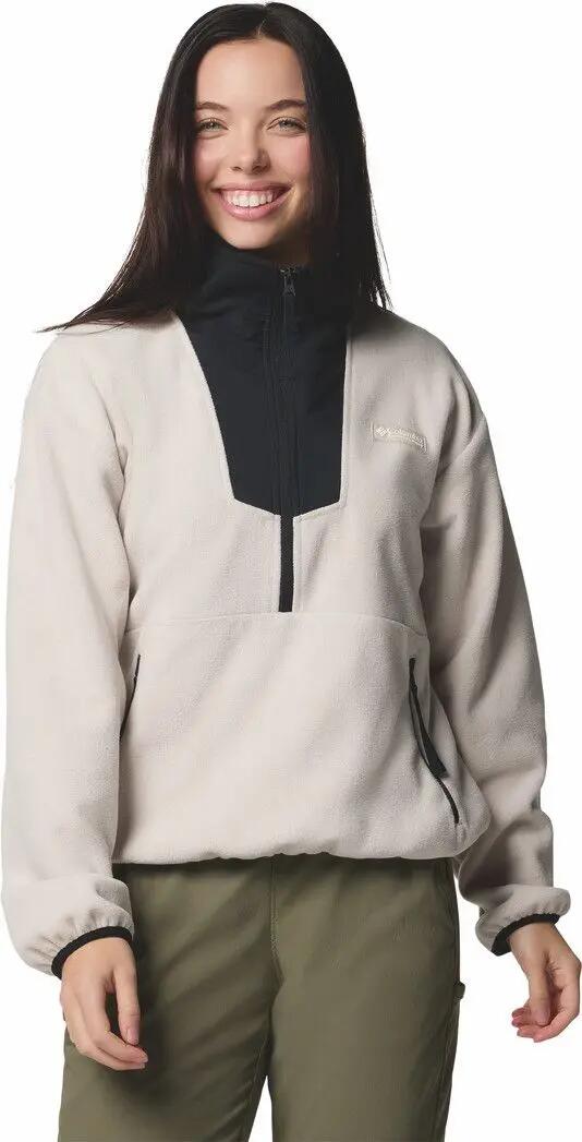 Columbia 1/2 Zip Sequoia Grove Women's White Fleece 1/5