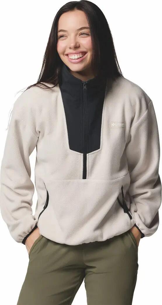 Columbia 1/2 Zip Sequoia Grove Women's White Fleece 5/5