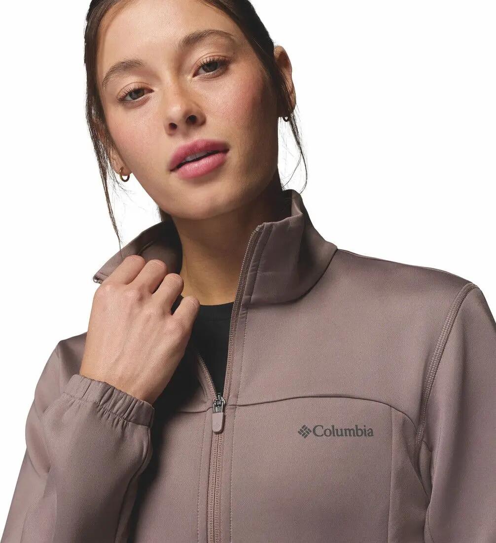 Columbia Spacer Sloan Crest fleece voor dames, bruin 5/7