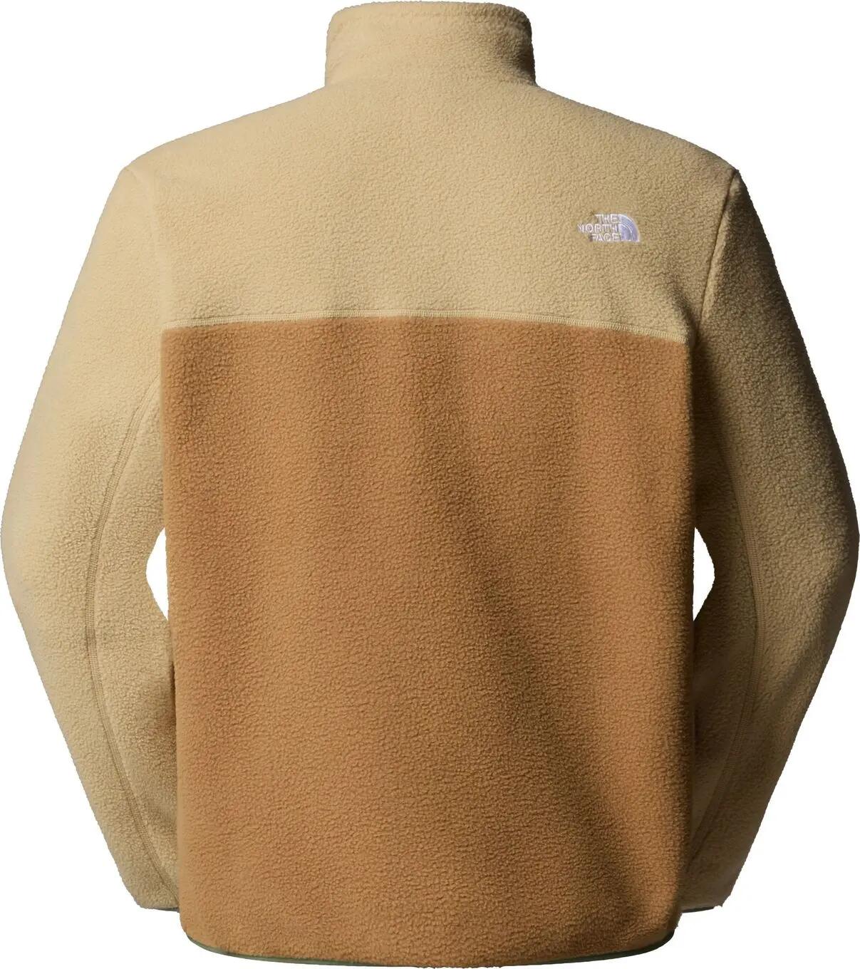 The North Face Yumiori 1/4 Zip Heren Bruin/Beige Polar Fleece 5/5
