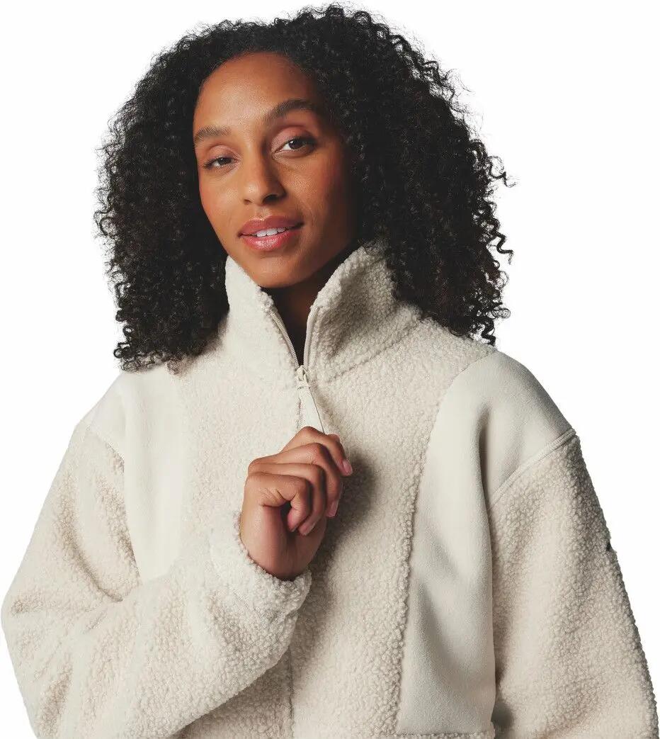 Veste Polaire Femme Columbia Sherpa Panorama II Beige 5/7