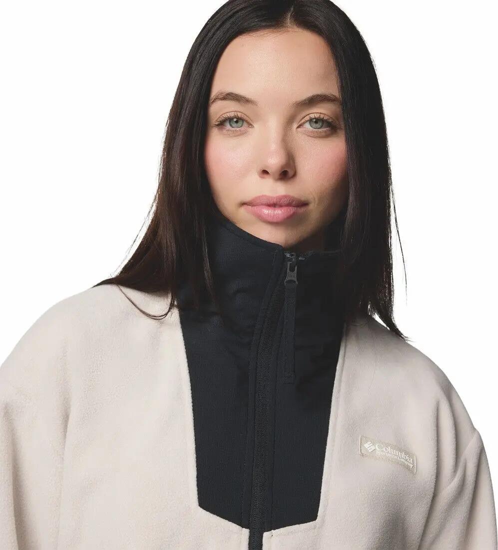 Columbia 1/2 Zip Sequoia Grove Women's White Fleece 4/5