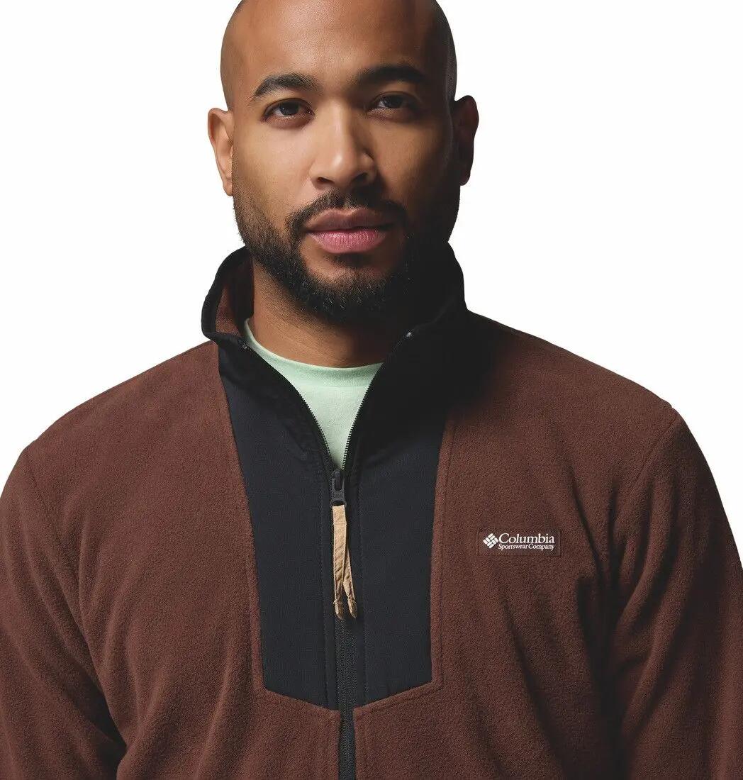 Polar Columbia 1/2 Zip Sequoia Grove Marrón para Hombre 4/6
