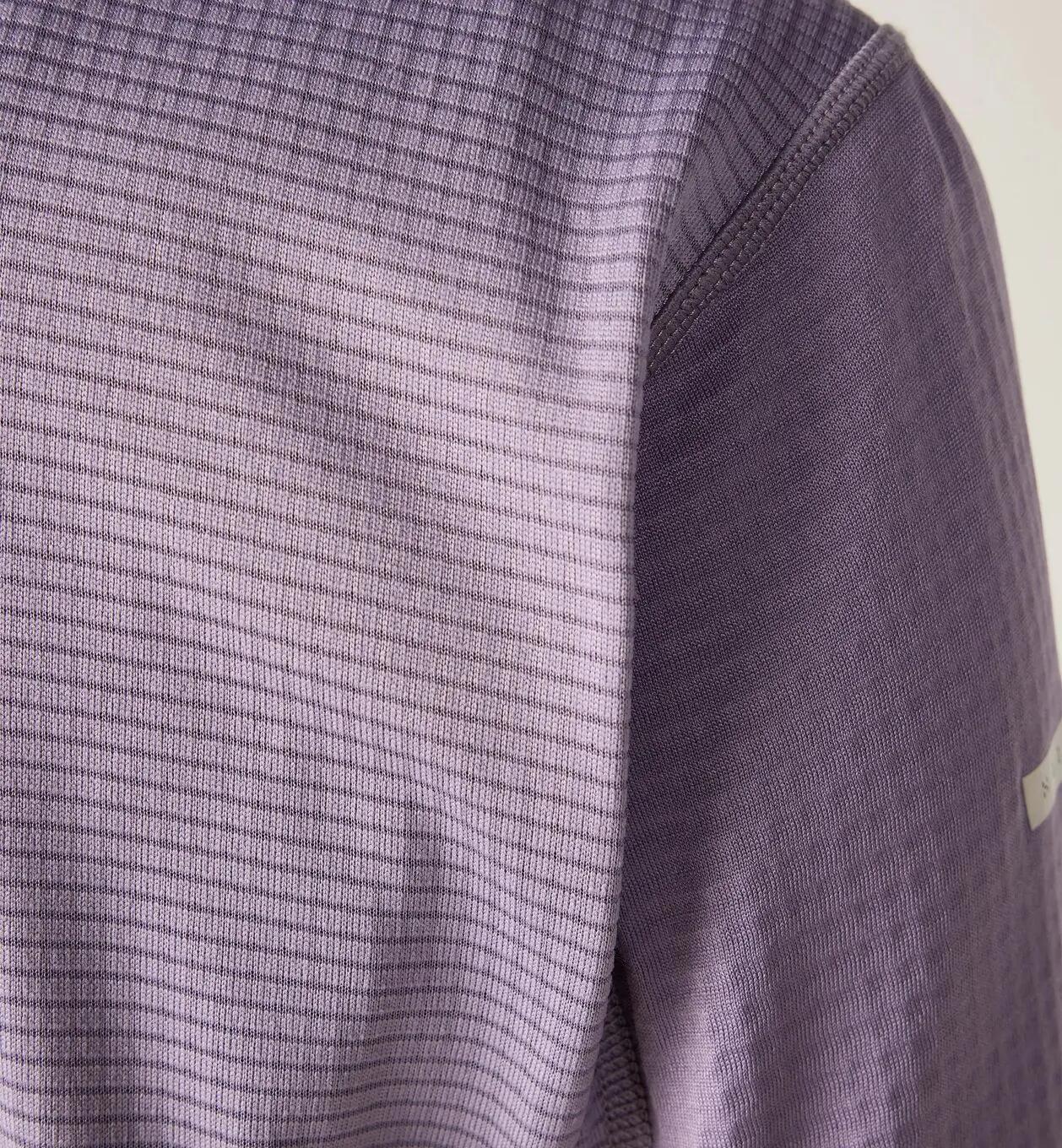 Polaire Haglöfs L.I.M Mid Multi II Hood Violet Femme 5/5