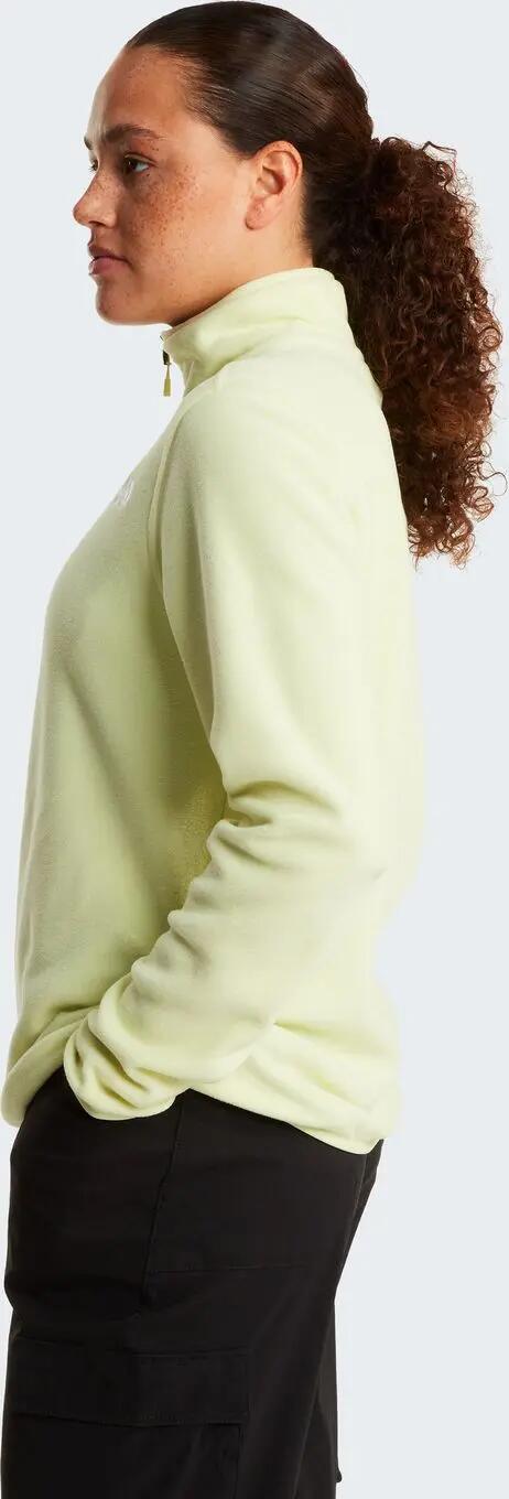Polar The North Face Glacier 1/4 Zip Verde Mulher 3/7
