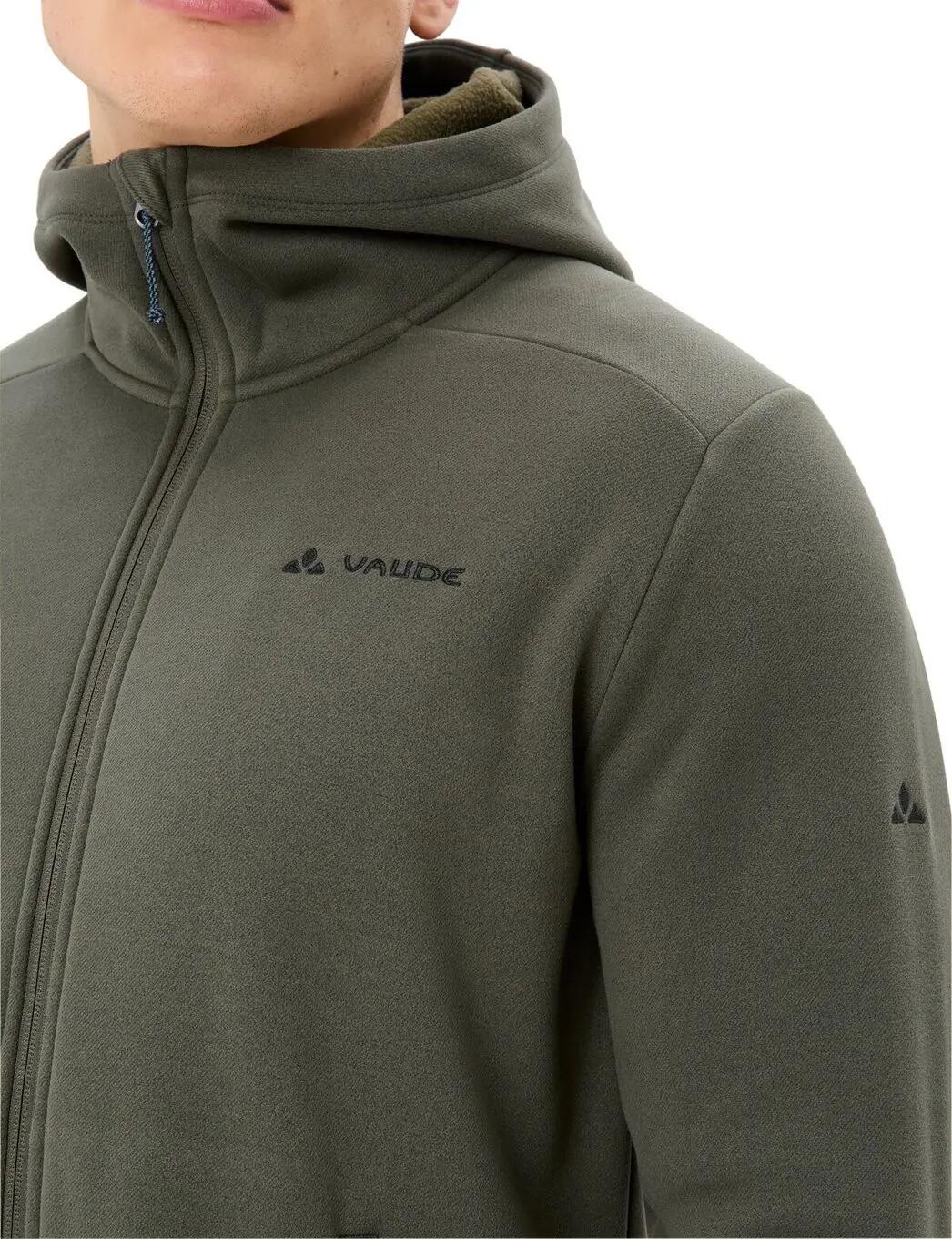 Casaco polar com capuz Vaude Idris Hoody Verde para homem 4/5