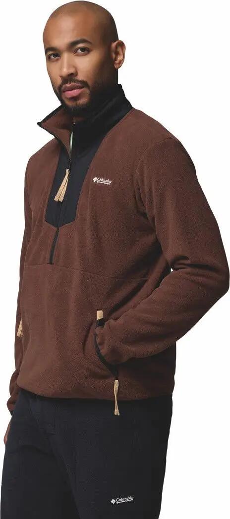 Polar Columbia 1/2 Zip Sequoia Grove Marrón para Hombre 3/6