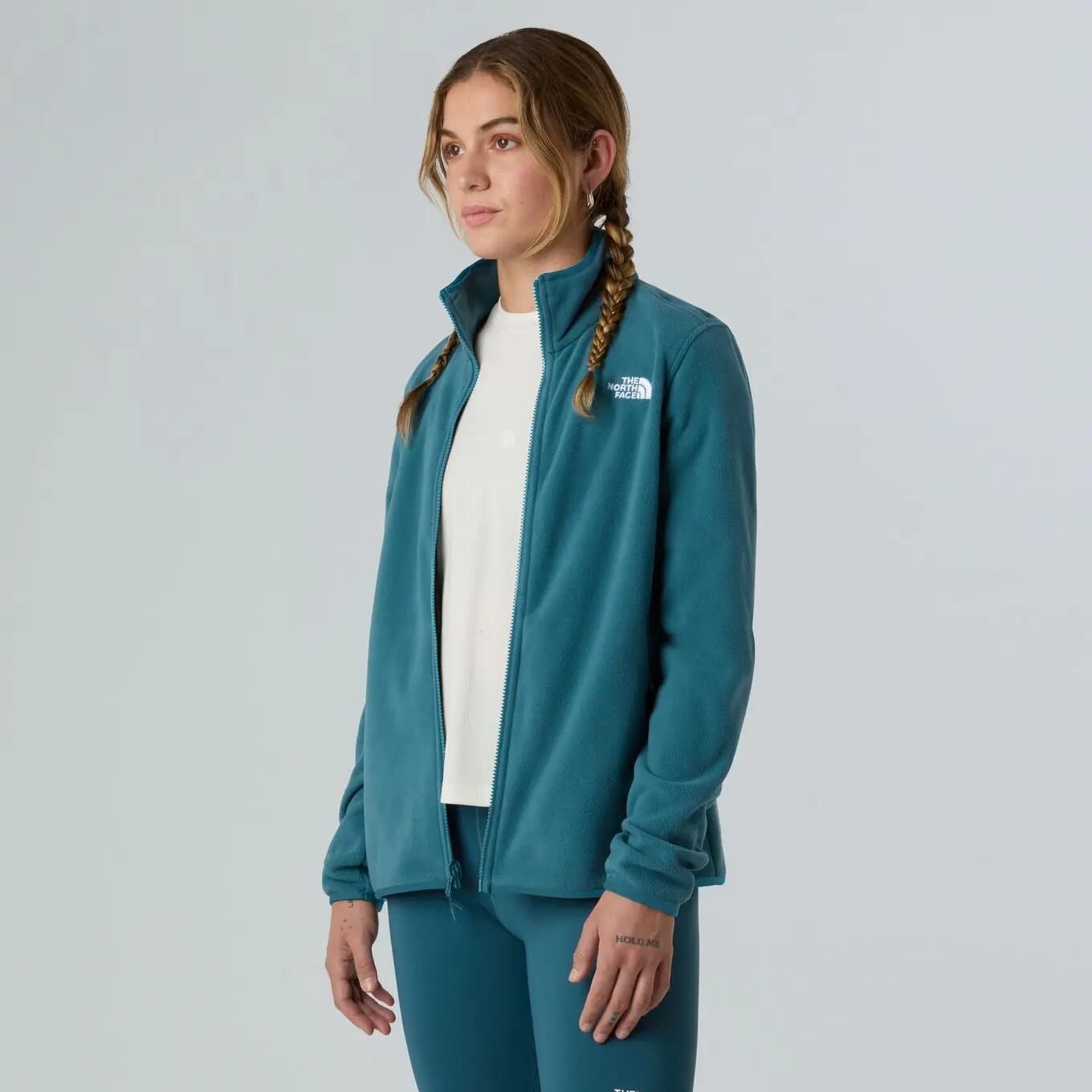 Giacca in pile The North Face Glacier Donna Blu 3/5