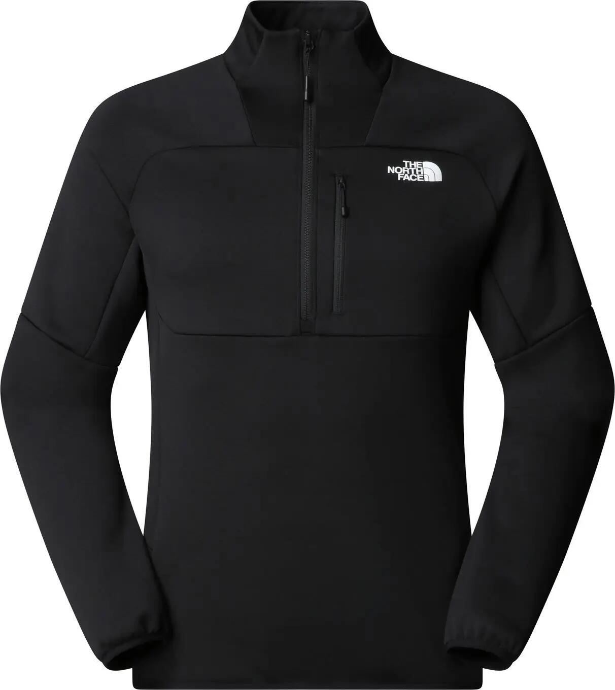 The North Face Meteora 1/4 Zip Polar Fleece para homem Preto 4/5