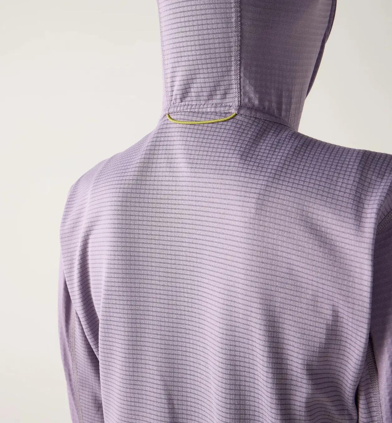 Polaire Haglöfs L.I.M Mid Multi II Hood Violet Femme 4/5