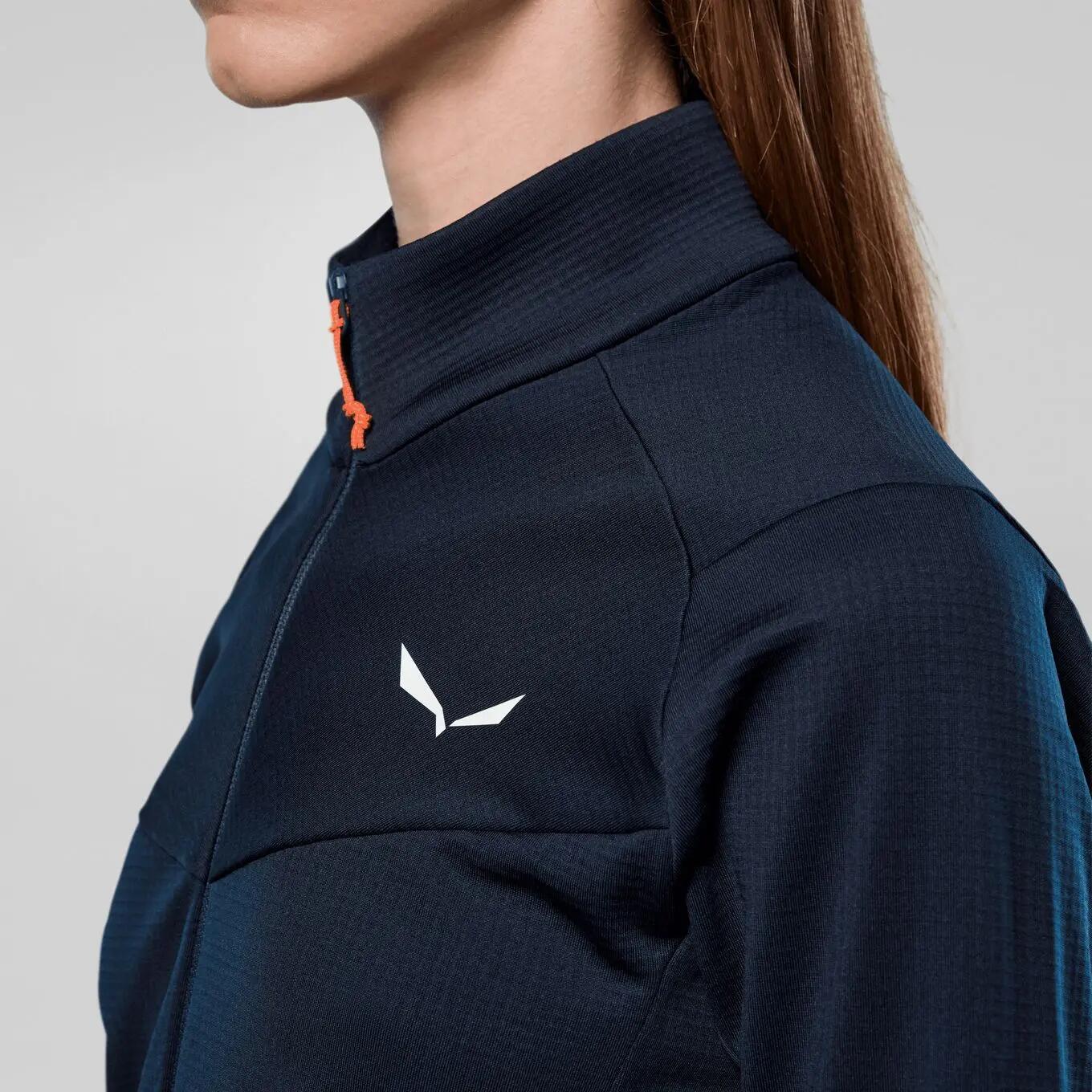 Salewa Puez Cammino 1/2 Zip Fleecejacke Blau Damen 4/5
