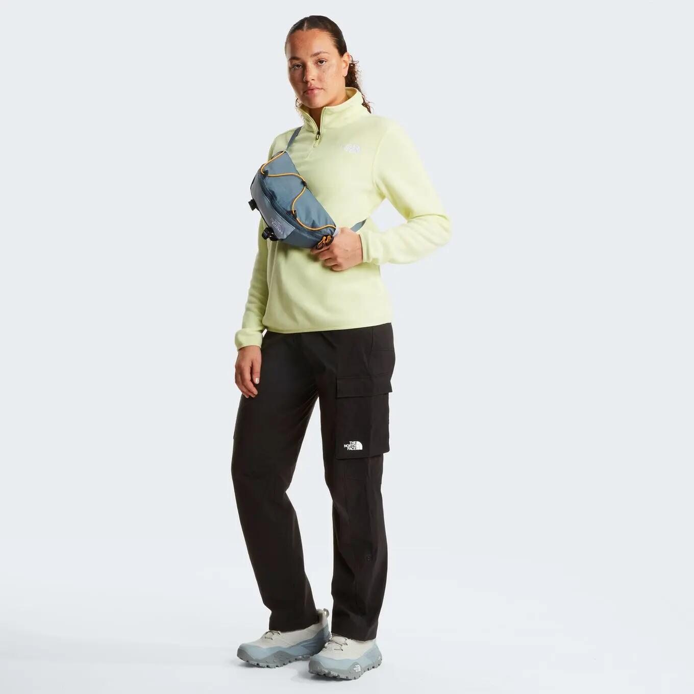 Polar The North Face Glacier 1/4 Zip Verde Mulher 2/7