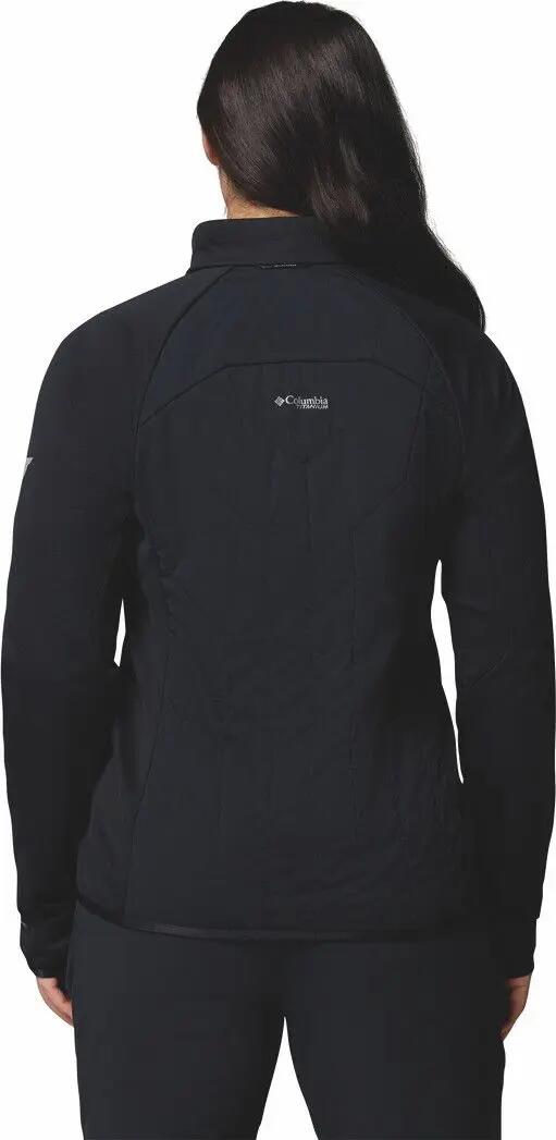 Columbia Arctic Crest Hybride Vrouwen Fleece Jas Zwart 2/7