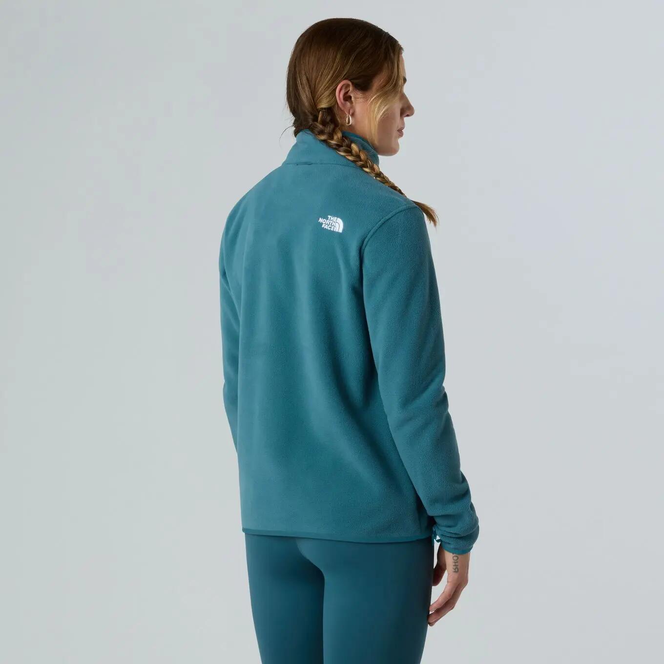 Giacca in pile The North Face Glacier Donna Blu 2/5