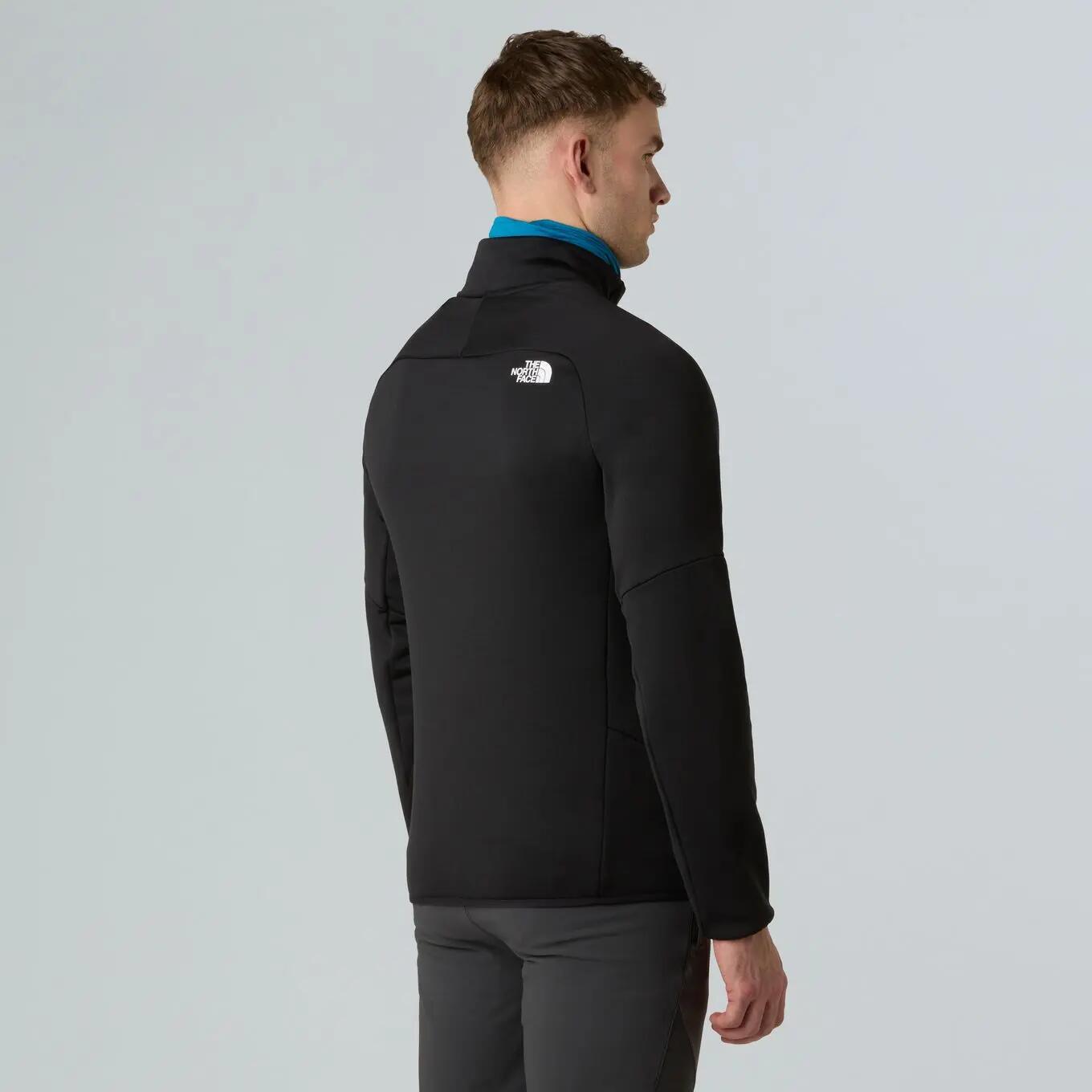 The North Face Meteora 1/4 Zip Polar Fleece para homem Preto 3/5