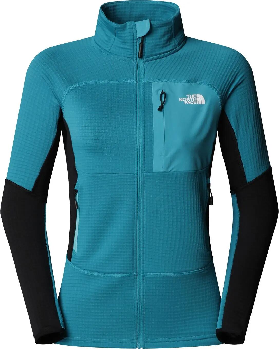 Chaqueta polar The North Face Stormgap Power Grid Turquoise para mujer 5/7