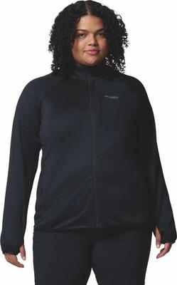 Columbia triple canyon full zip fleec jas zwart dames