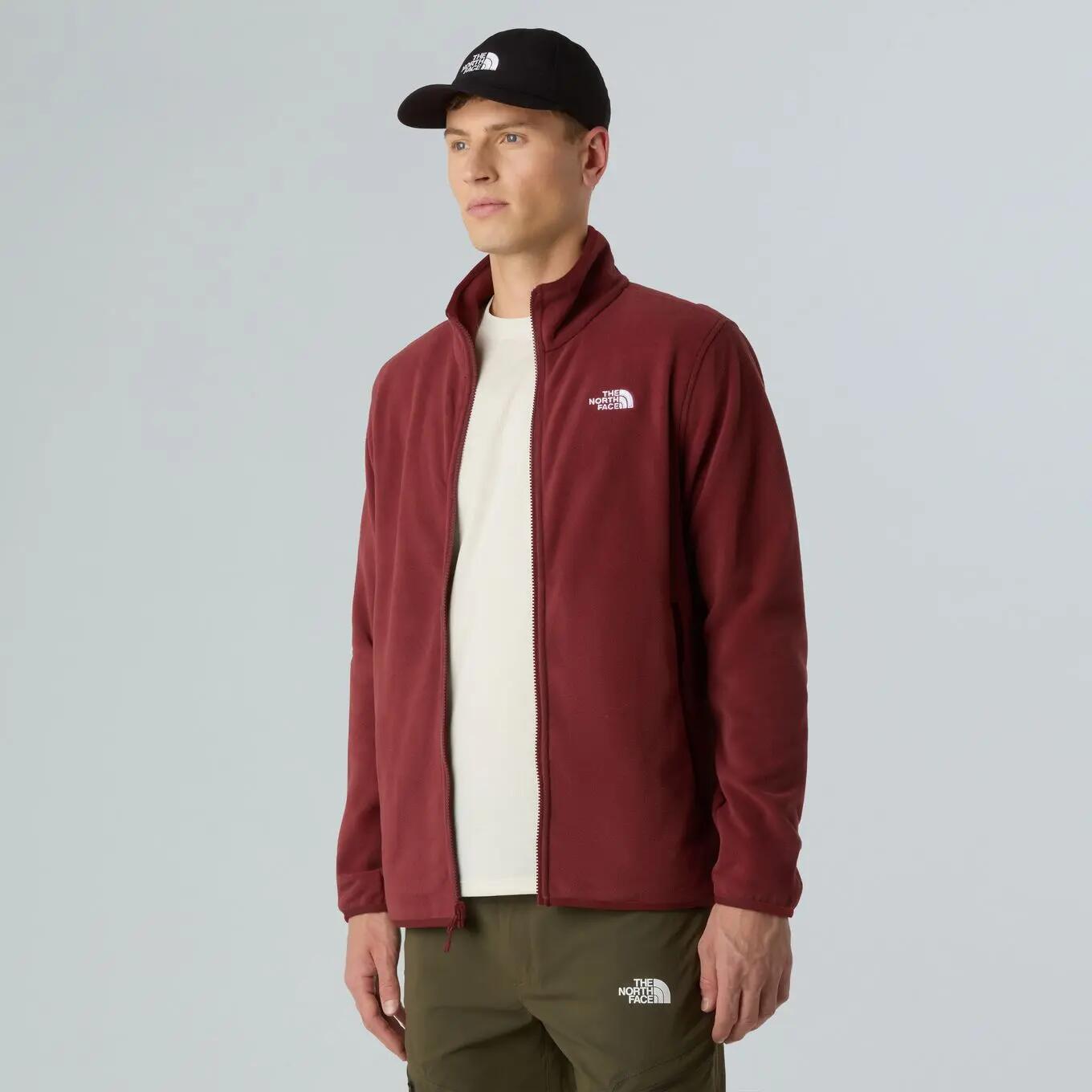 Veste Polaire The North Face Glacier Rouge Homme 3/5