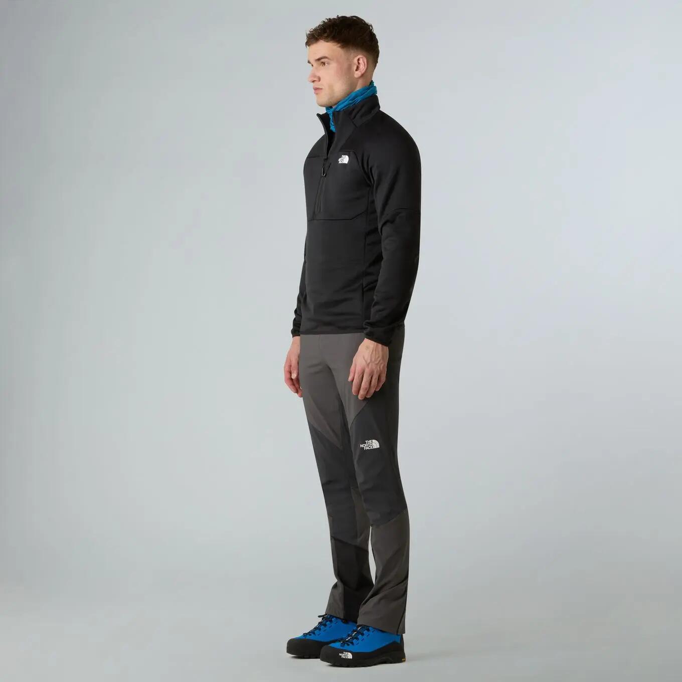 The North Face Meteora 1/4 Zip Polar Fleece para homem Preto 2/5