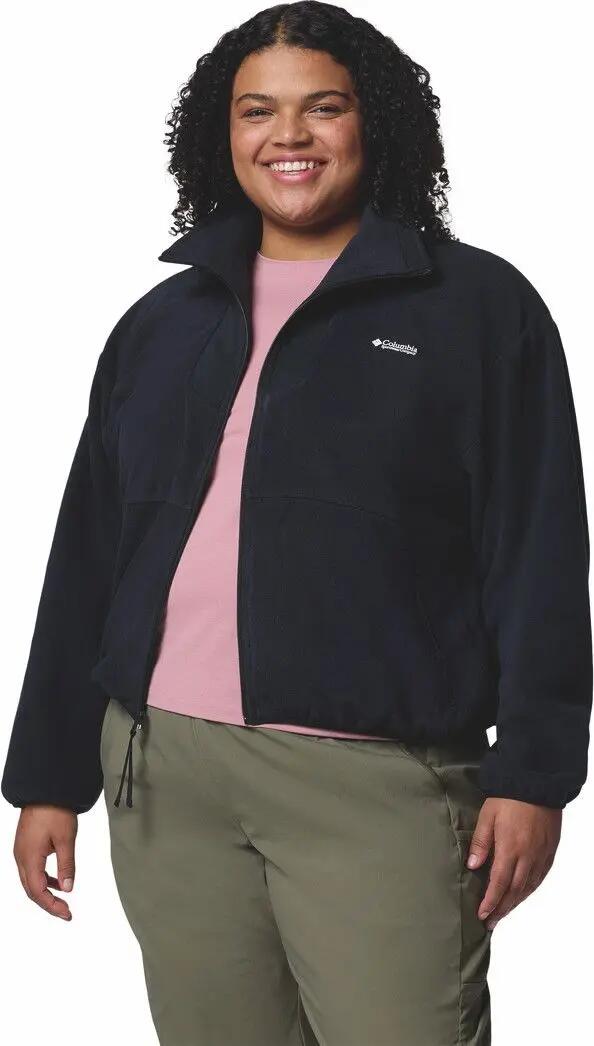 Chaqueta polar Columbia Sequoia Grove con cremallera completa Negra Mujer 5/5