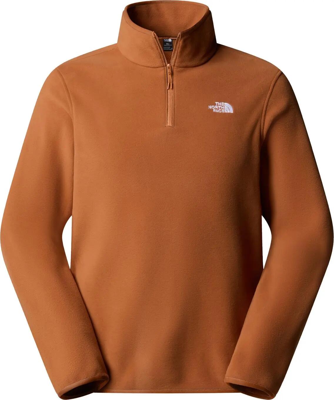 Polaire The North Face Glacier 1/4 Zip Orange Homme 4/5