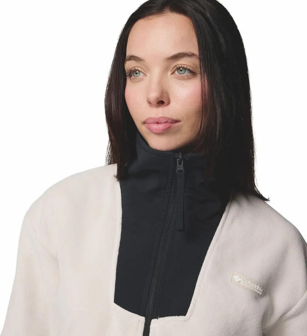 Veste Polaire Columbia Sequoia Grove Full Zip Blanc Femme 4/6
