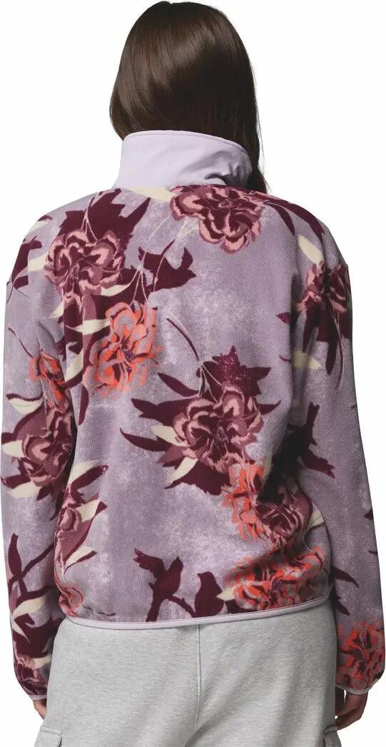 Polaire Femme Columbia 1/2 Zip Sequoia Grove Printed Violet 5/7