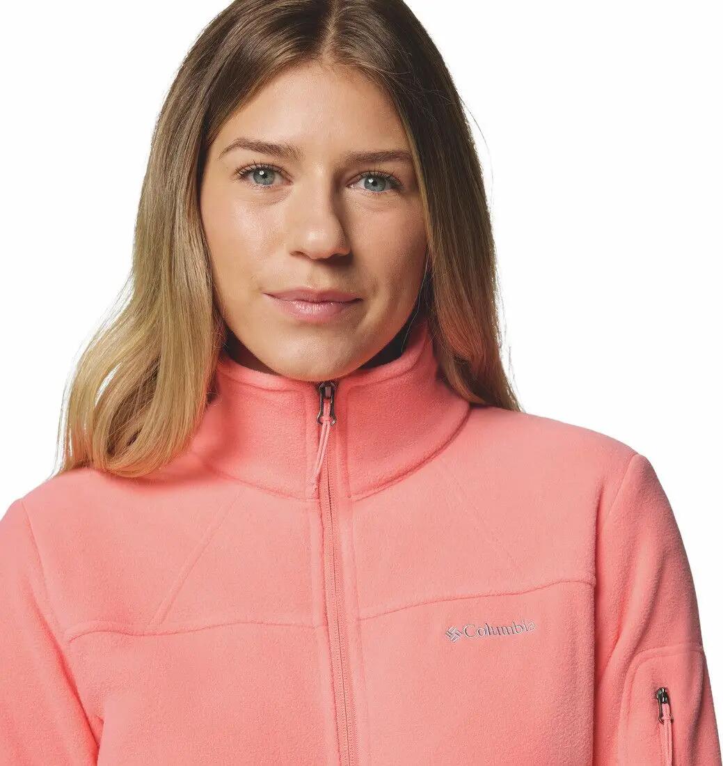 Polaire Manches Longues Columbia Fast Trek II Orange Femme 4/7