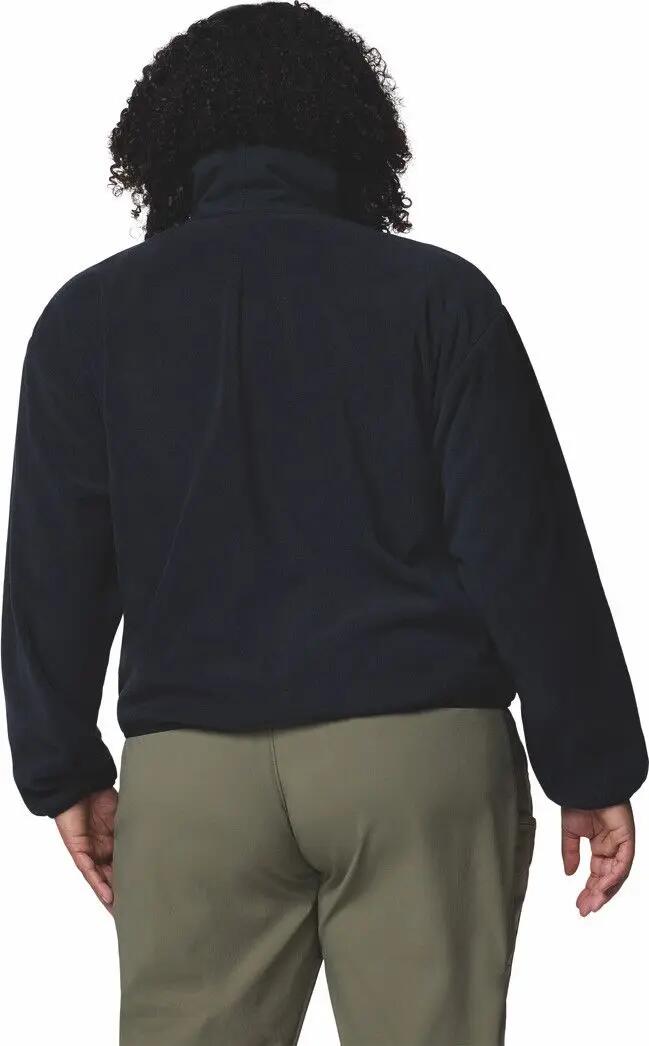 Chaqueta polar Columbia Sequoia Grove con cremallera completa Negra Mujer 2/5