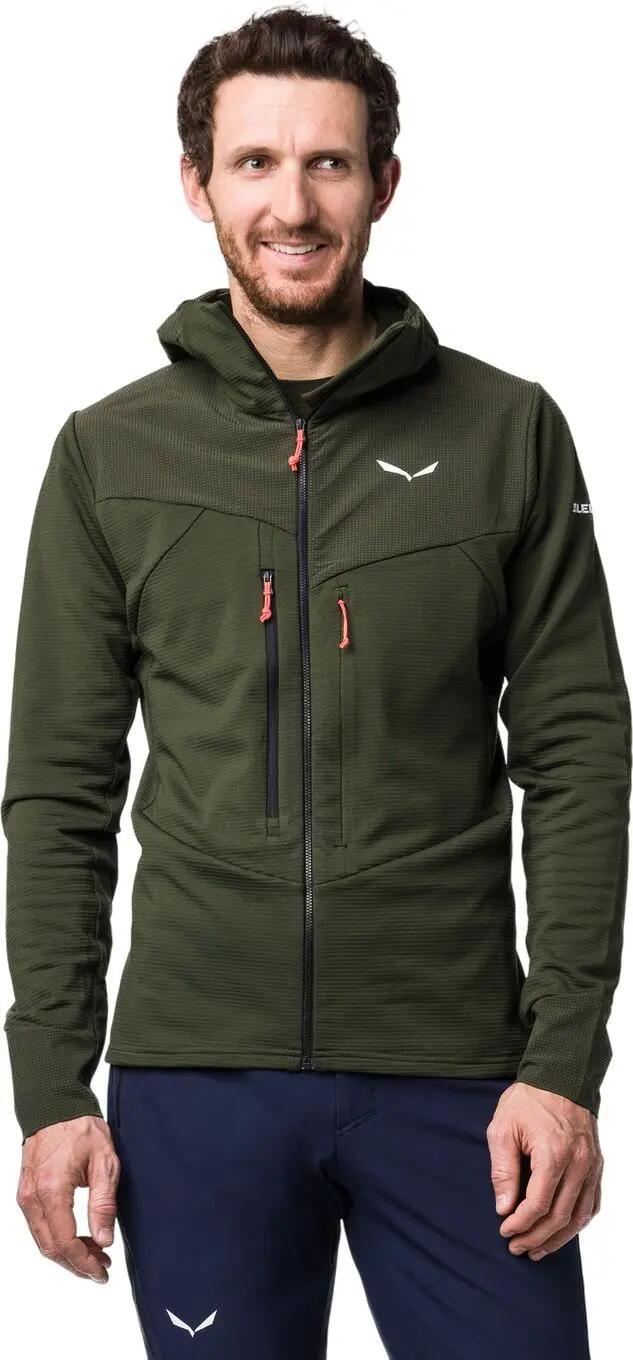 Bolero kapucnis polárpulóver Salewa Agner 1/5