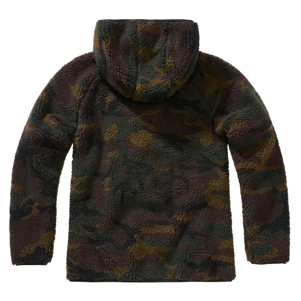 Ladies Teddyfleece Jacke Hooded 2/4