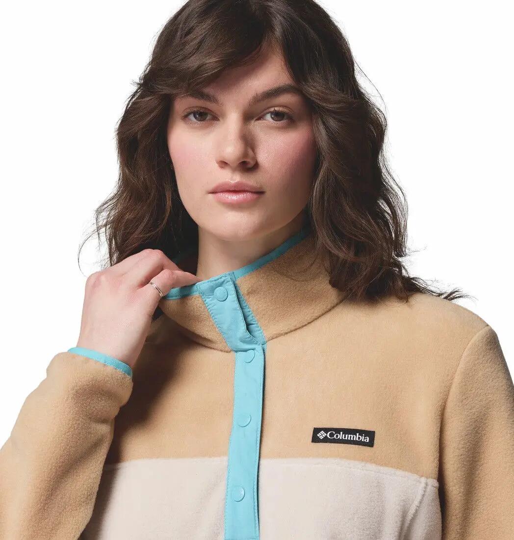 Polaire Femme Columbia 1/2 Snap Benton Springs Beige 3/5