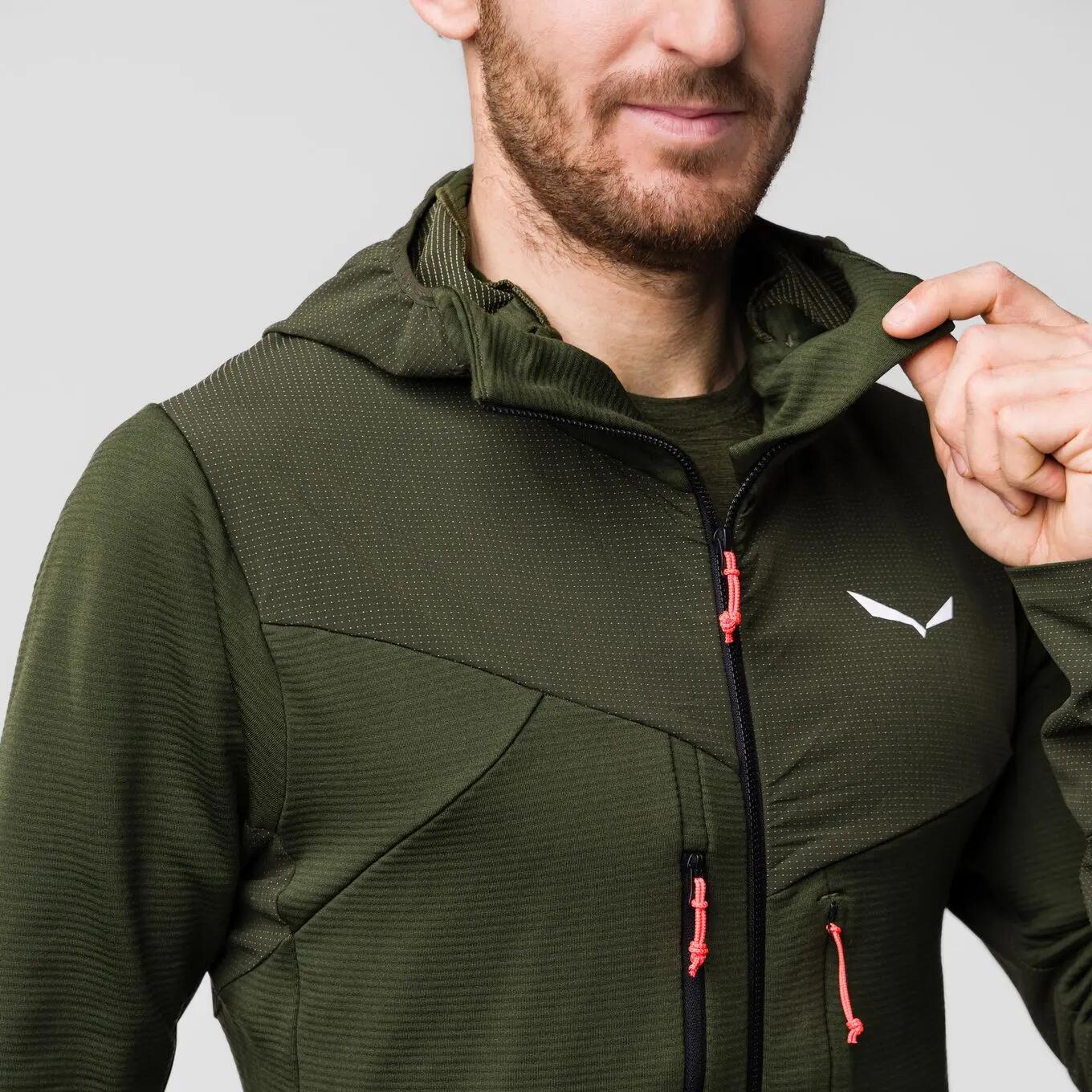 Bolero kapucnis polárpulóver Salewa Agner 5/5