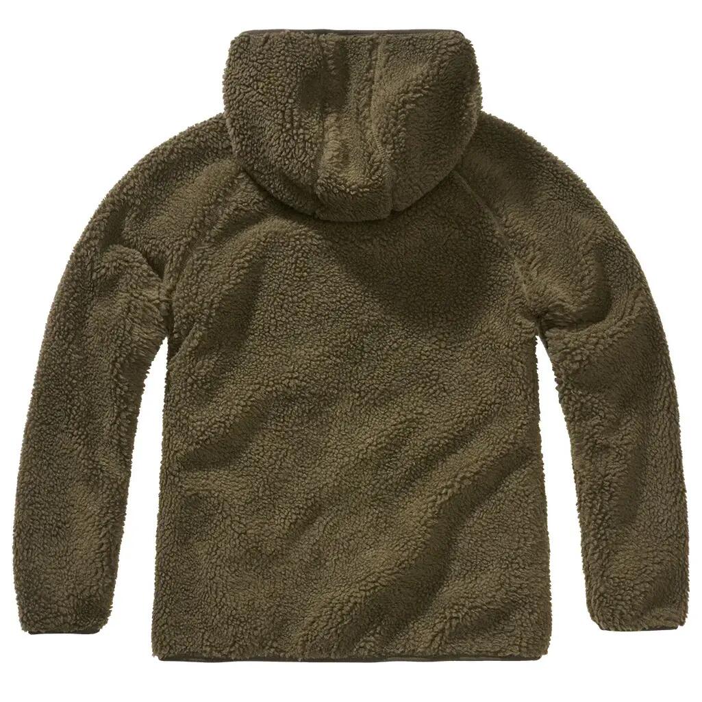 Ladies Teddyfleece Jacke Hooded 2/4