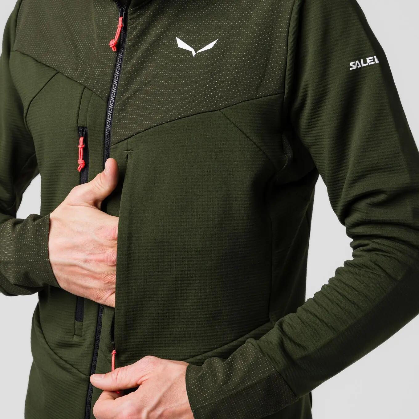 Bolero kapucnis polárpulóver Salewa Agner 4/5