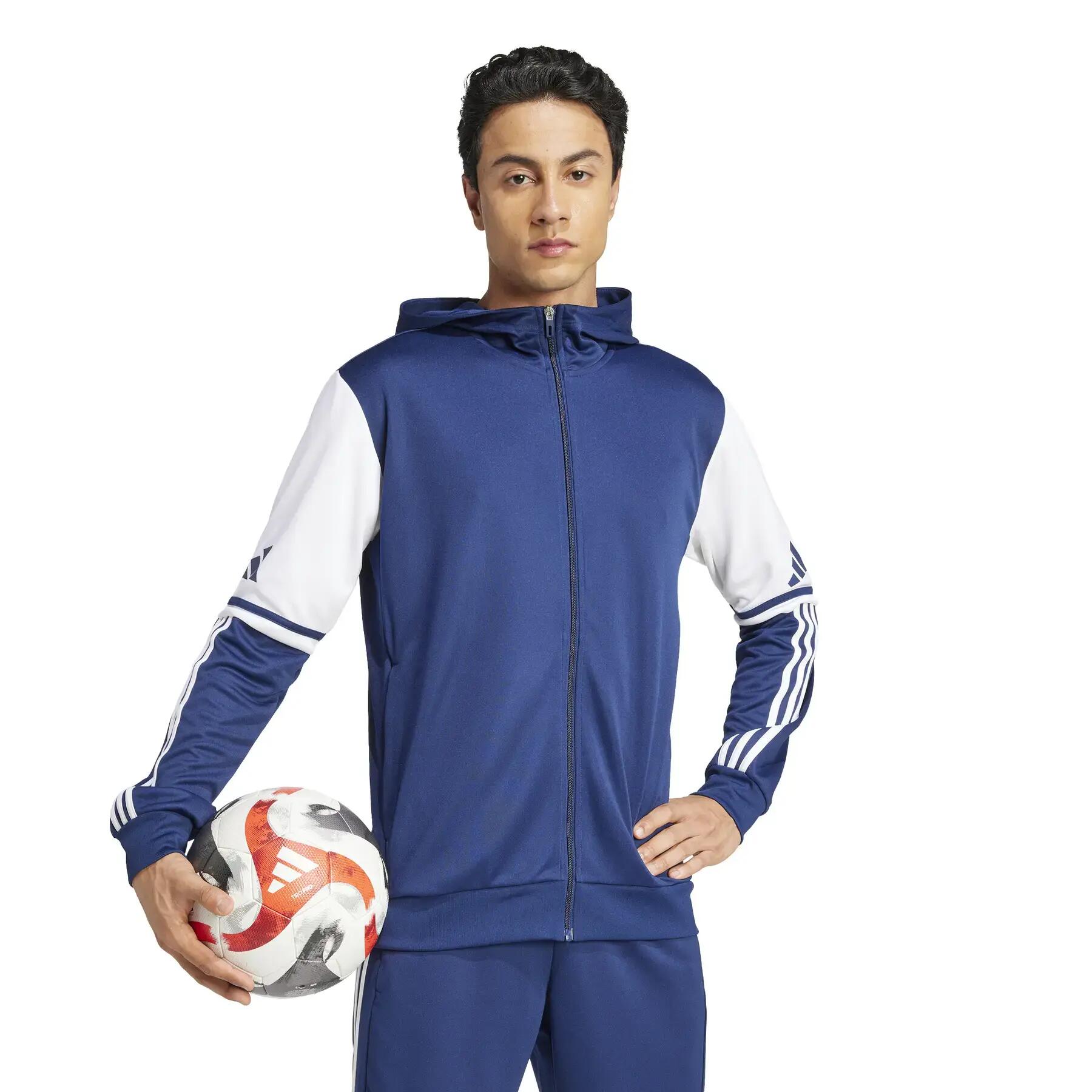 Veste de survêtement à capuche adidas Squadra25 3/9