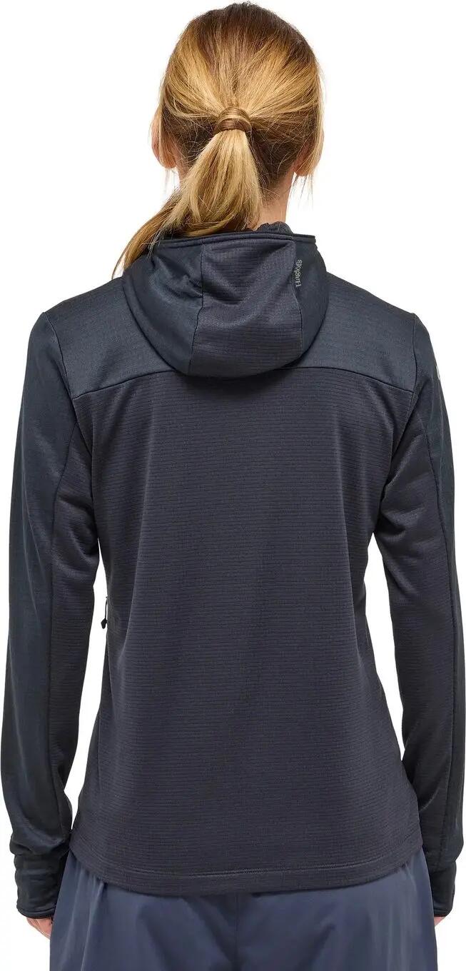 Haglöfs LIM Mid Fast II Hood Black Women's Fleece 4/5