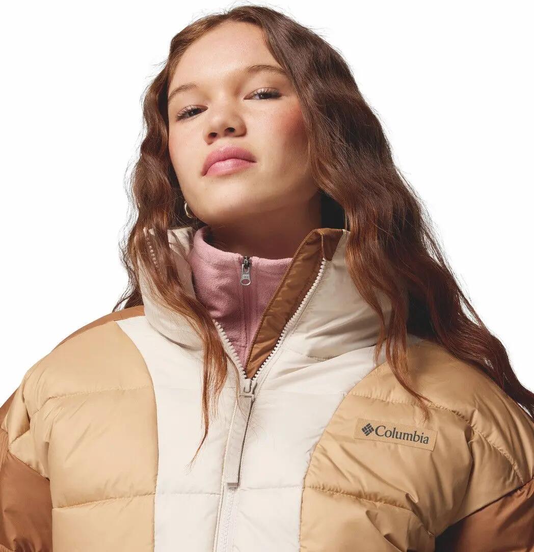 Columbia Pike Lake Beige Donsjack voor dames 5/7