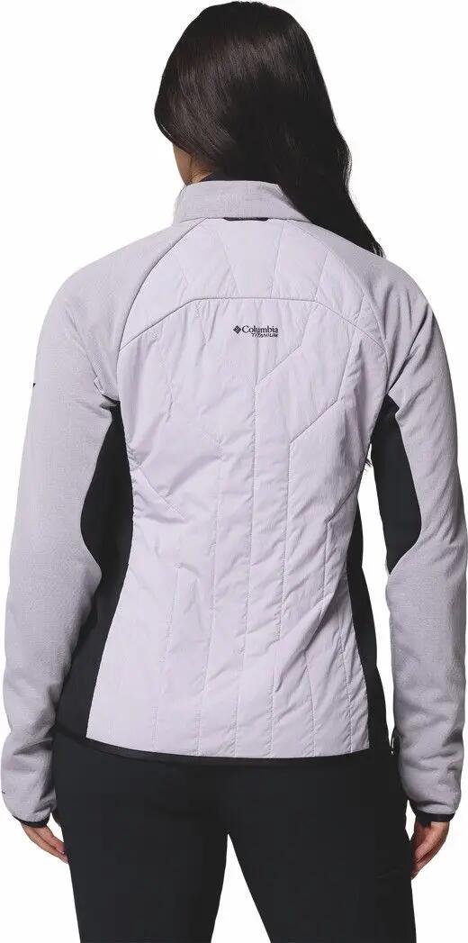 Veste Polaire Femme Columbia Arctic Crest Hybride Violet 2/7