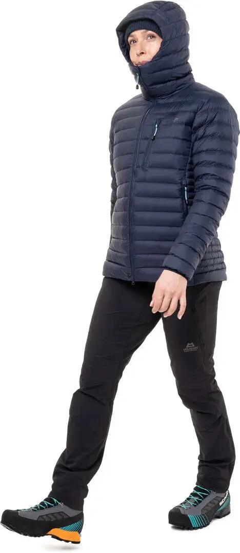 Mountain Equipment Donna Cappotto con cappuccio Earthrise Blu 5/7
