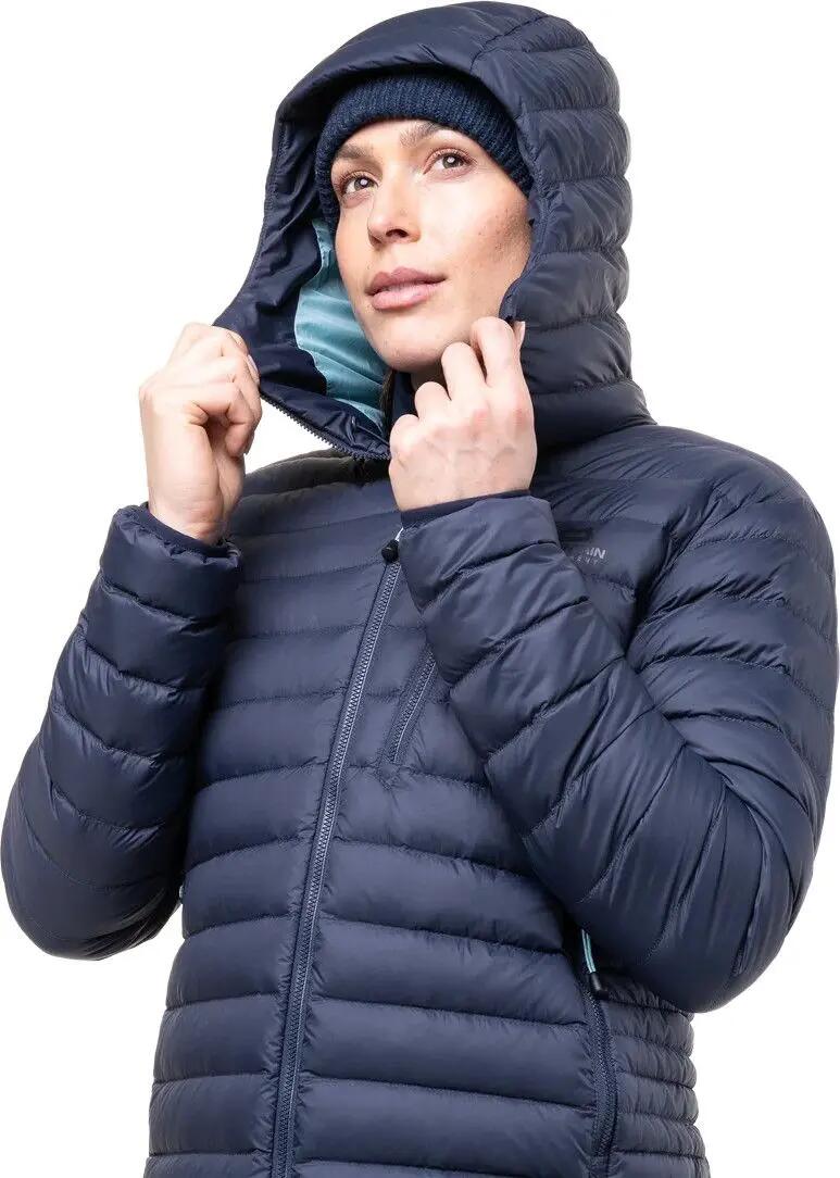 Mountain Equipment Donna Cappotto con cappuccio Earthrise Blu 3/7