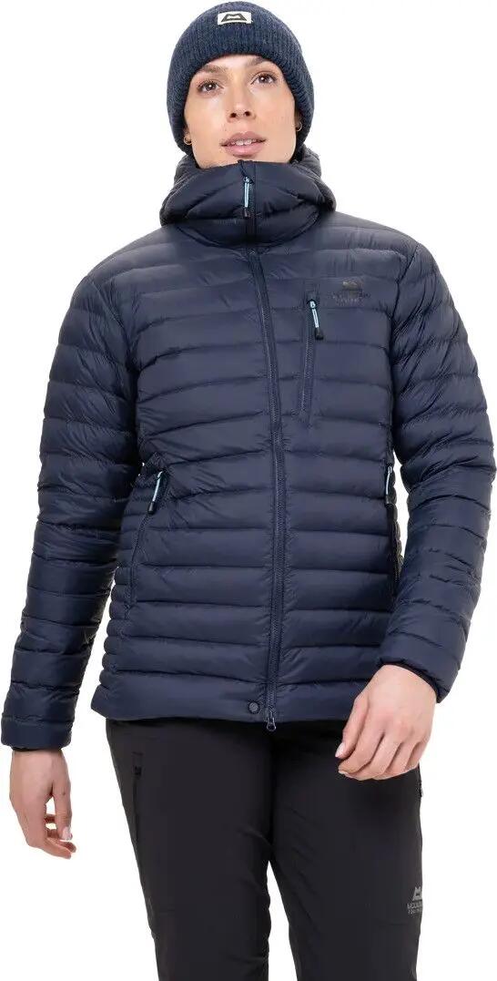 Mountain Equipment Donna Cappotto con cappuccio Earthrise Blu 2/7