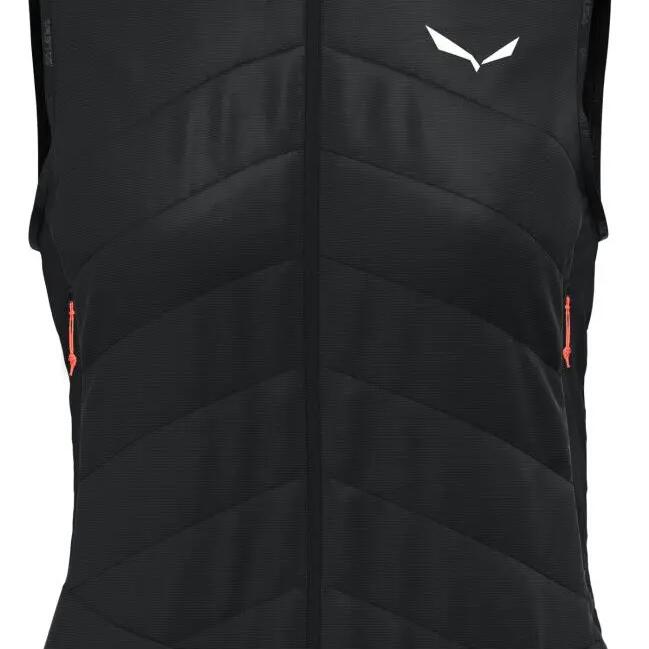 Women's Salewa Ortles Hybrid TirolWool Responsive Sleeveless Jacket Black