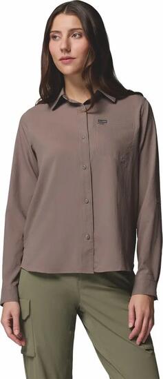 Camicia Columbia Silver Ridge Utility II Marrone Donna