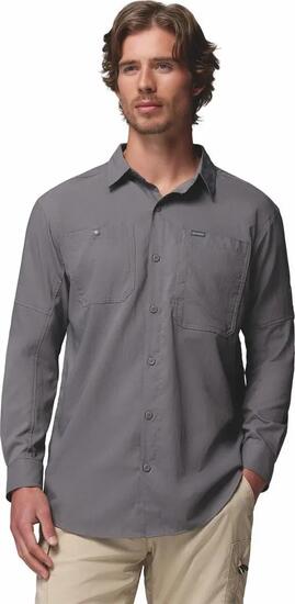 Camicia Columbia Silver Ridge Utility II Grigio Uomo