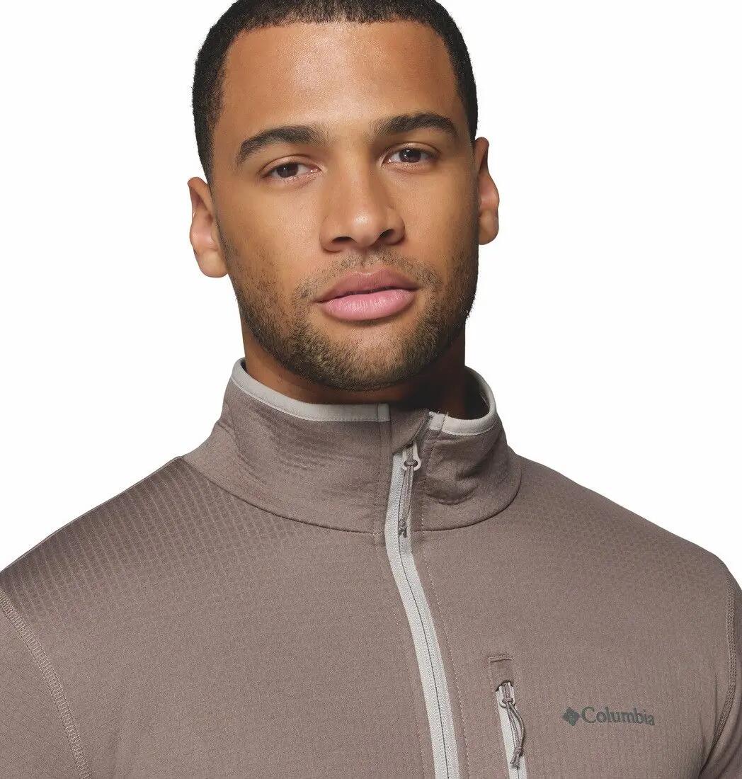 Veste Polaire Columbia Essential Hike Grid Gris Homme 5/7