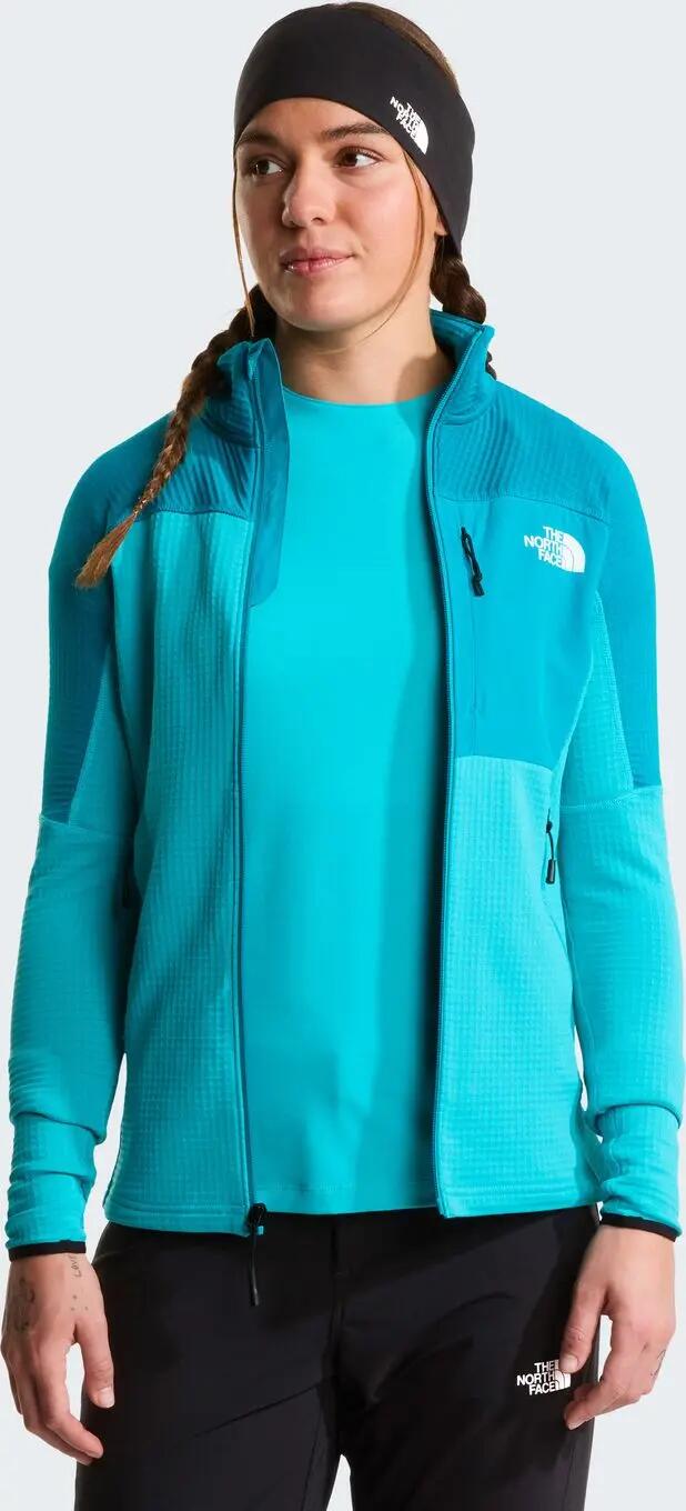 The North Face Stormgap Power Grid fleecevest voor dames, blauw 4/5
