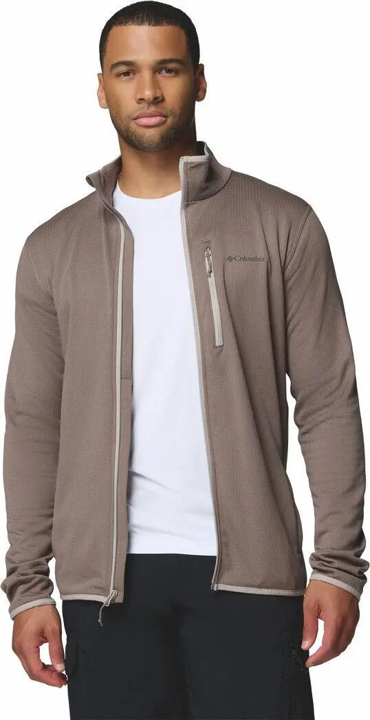 Veste Polaire Columbia Essential Hike Grid Gris Homme 4/7