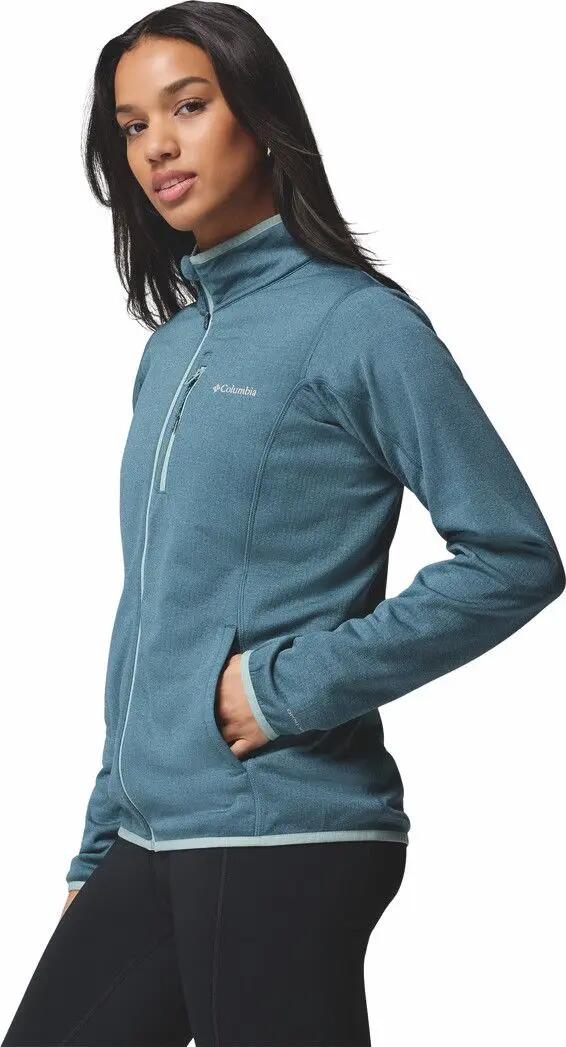 Veste Polaire Femme Columbia Essential Hike Grid Bleu 3/7