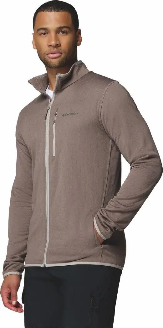 Veste Polaire Columbia Essential Hike Grid Gris Homme 3/7